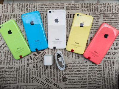 Apple iPhone 5C UNlocked 8/16/32GB BLUE/GREEN/PINK/WHITE/ YELLOW - New Battery