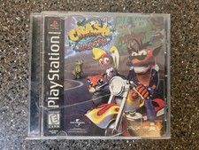 Crash Bandicoot: Warped (PS1 Sony PlayStation 1) Black Label - Complete CIB