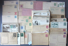 Deutsches Reich Ganzsachen-Posten ca. 200 Stück */O mit vielen Sonder-GS