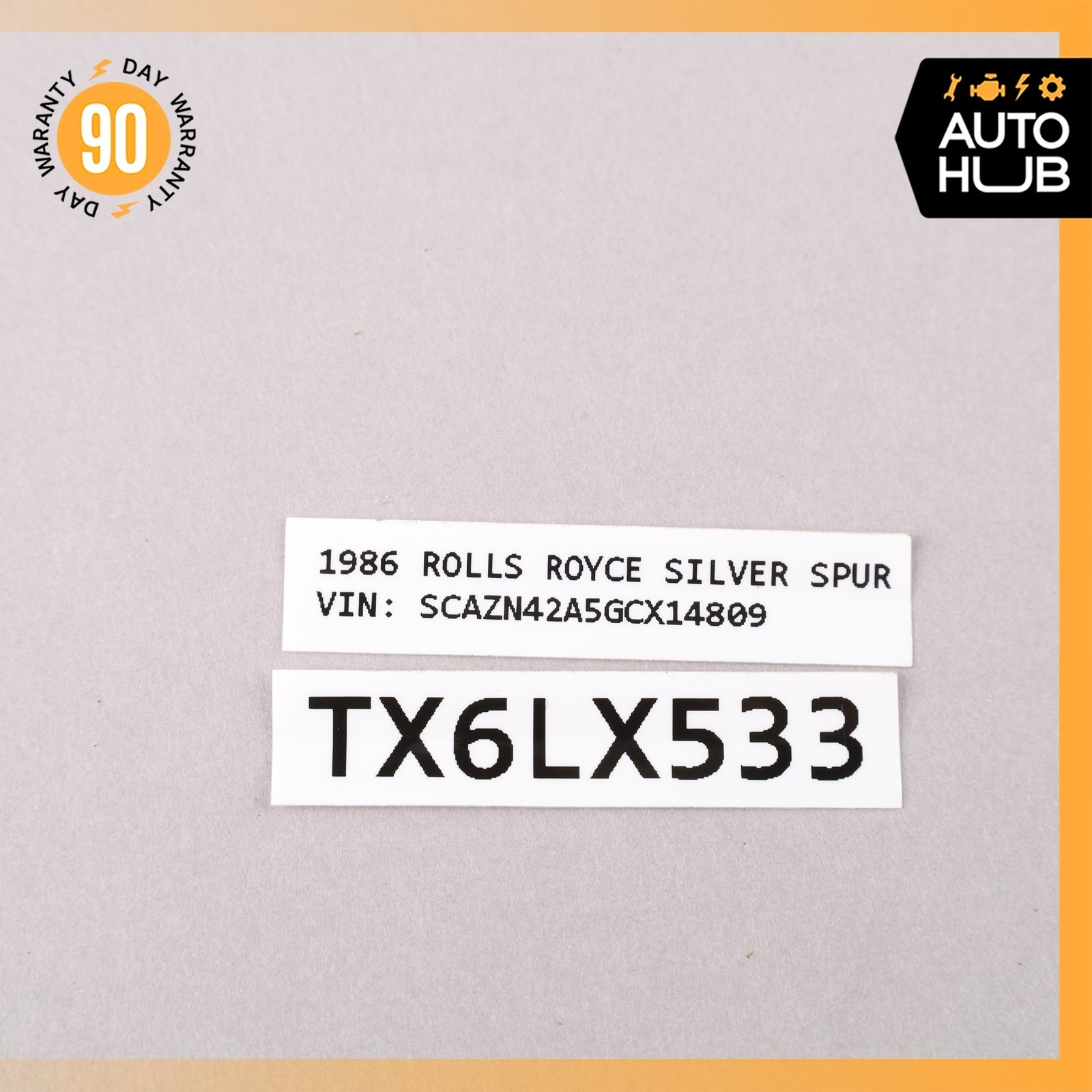 Rolls-Royce Silver Spur Flexplate