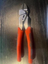 Crescent Red/Gray Compound Action 8" Pivot-Action Diagonal Pliers CCA5428 BULK