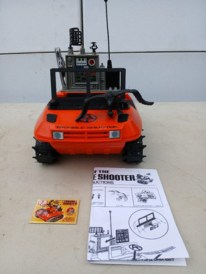  Vintage GI Joe Adventure Team Orange Troubleshooter Vehicle w/Original Vulture 