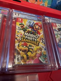 CGC PSA Graded 9+ Nintendo Switch Mario Game & Card Lot Odyssey, Wonder, & Party