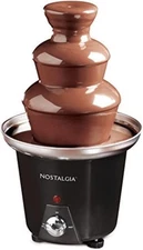 Nostalgia 3 Tier Electric Chocolate Fondue Fountain Machine for 3 