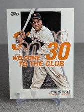 2023 Topps Welcome to The Club #WC-8 Willie Mays New York Giants