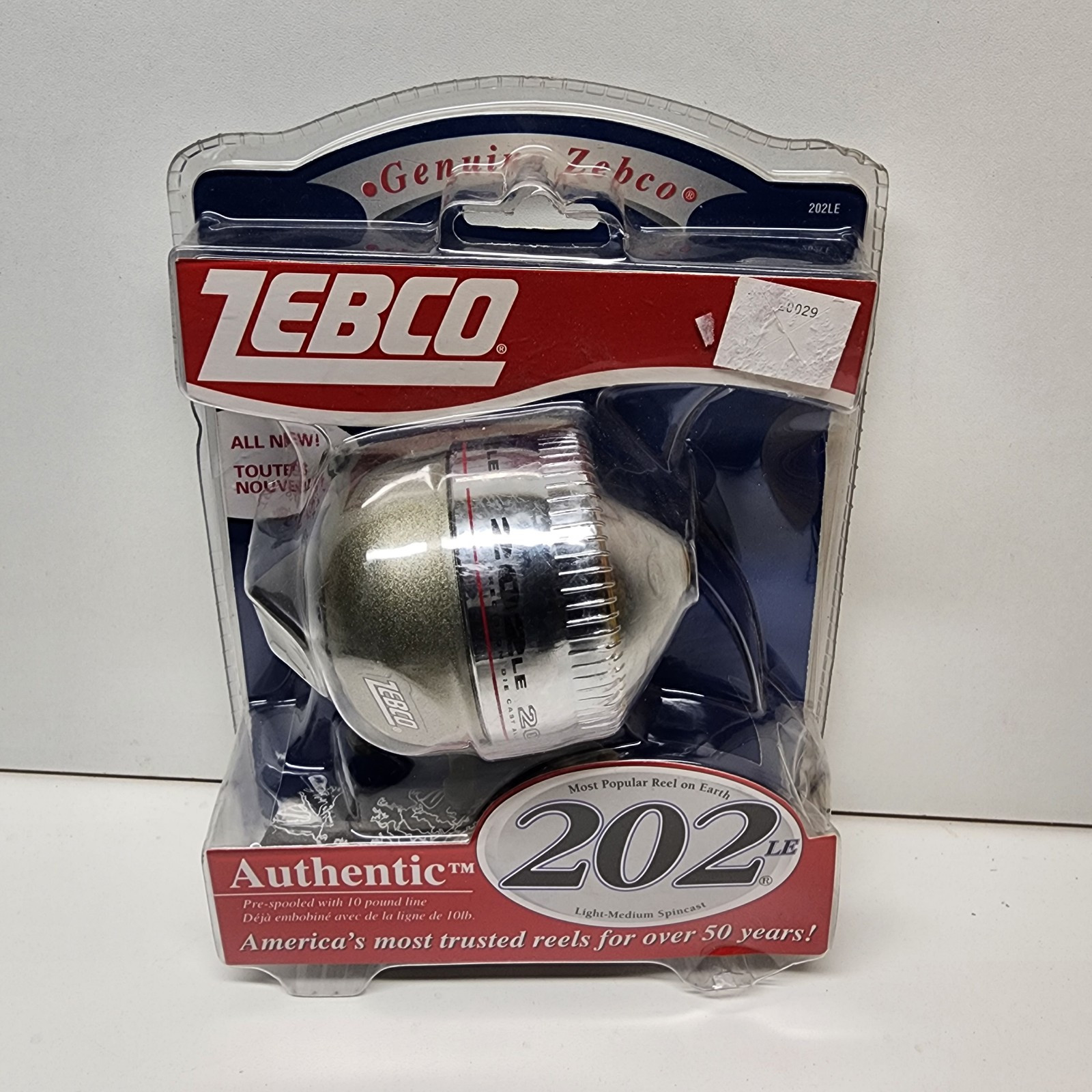 Zebco 202 LE Wide Range Powertrain Drag Fishing Reel