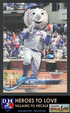 2018 Topps Opening Day Mascots Mr. Met #M-17 New York Mets