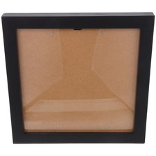 Shadow Box Frame Small Double Cardstock Picture Black Square Frames
