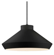 Sonneman Meiji Pendant Satin Black 120V E26 B...