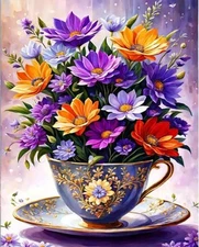 Paint by Numbers Kit DIY Canvas Painting Set for Adults Kids Home Decor Gift DIY