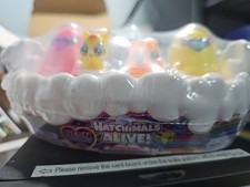 Hatchimals Alive Neon Rainbow Spring Basket - Spin Master