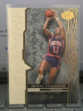 2007-08 Bowman Elevation Blue Pistons #47 Isiah Thomas 28/99