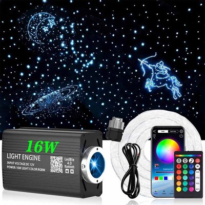 500/800X*2&3m Car Home Headliner Star Light kit Roof Ceiling Lights Fiber Optic
