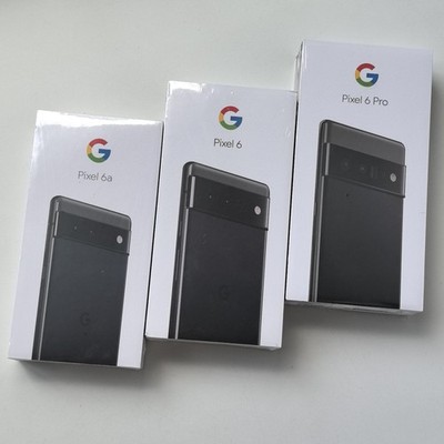New Google Pixel 6 6a 6 Pro 5G  Unlocked Android Sealed Tensor G1 128GB