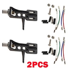 2X Cartuccia Stilo Unità Giradischi Testine per Technics 1200 1210 MK2 Phono