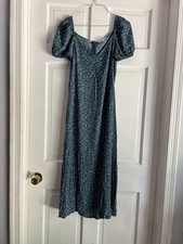 LOFT Outlet Women's Blue  Short Sleeve Dress Size 2 C86