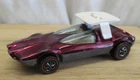 VINTAGE REDLINE HOT WHEELS 1970 MET MAGENTA SWINGIN' WING CAR USA #6422