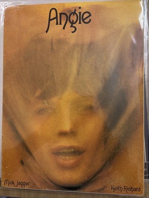 Angie Mick Jagger & Keith Richard Sheet Music (Rolling Stones)
