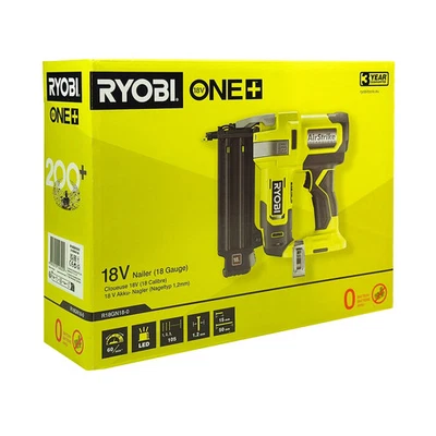 Ryobi R18GN18-0 Stiftnagler 18V 18G für Feinarbeiten und Montage (ohne Akku) - Bild 1 von 3