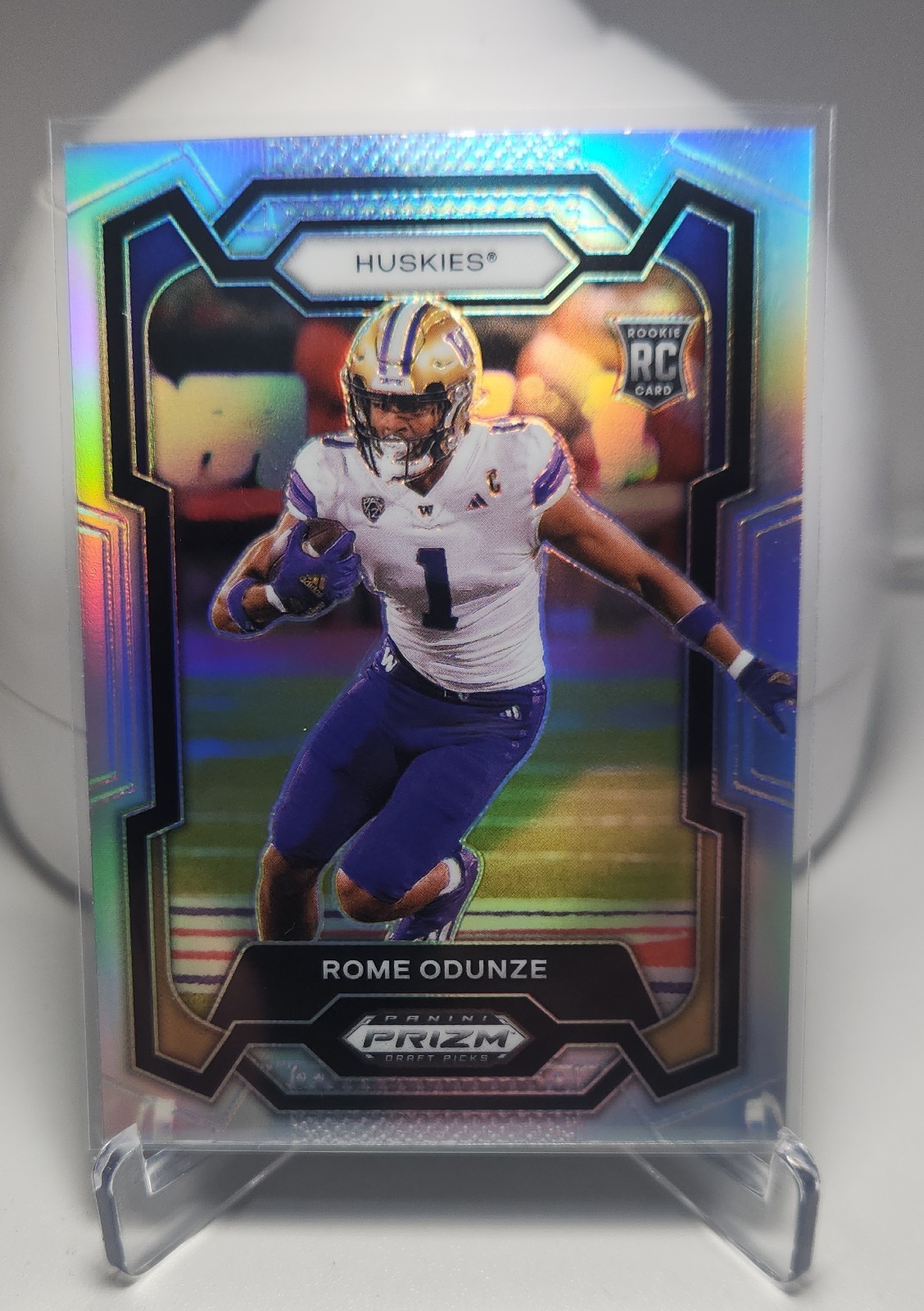 2024 Panini Prizm Draft Picks - Rome Odunze #111 Silver Prizm (RC)