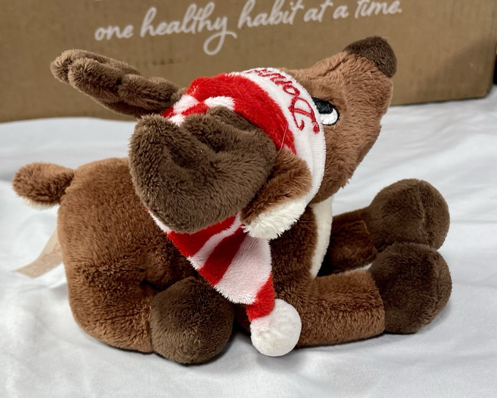 Santa's Reindeer Plush Stuffed Animals (Donner, Vixen, Comet, Cupid)