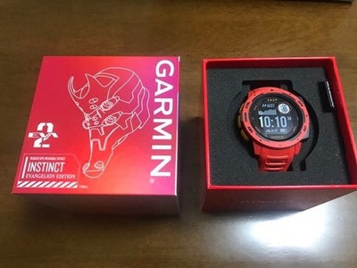 時計 Garmin EVANGELION Edition Unit-02 Garmin Instinct Evangelion Asuka Langley EVA Unit 02 model