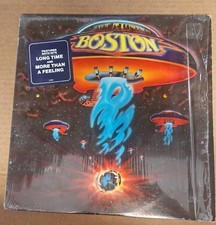 Boston-Boston LP 1976 Epic PE 34188 AZ (Allen Zentz) NM/NM Shrink Hype Sticker