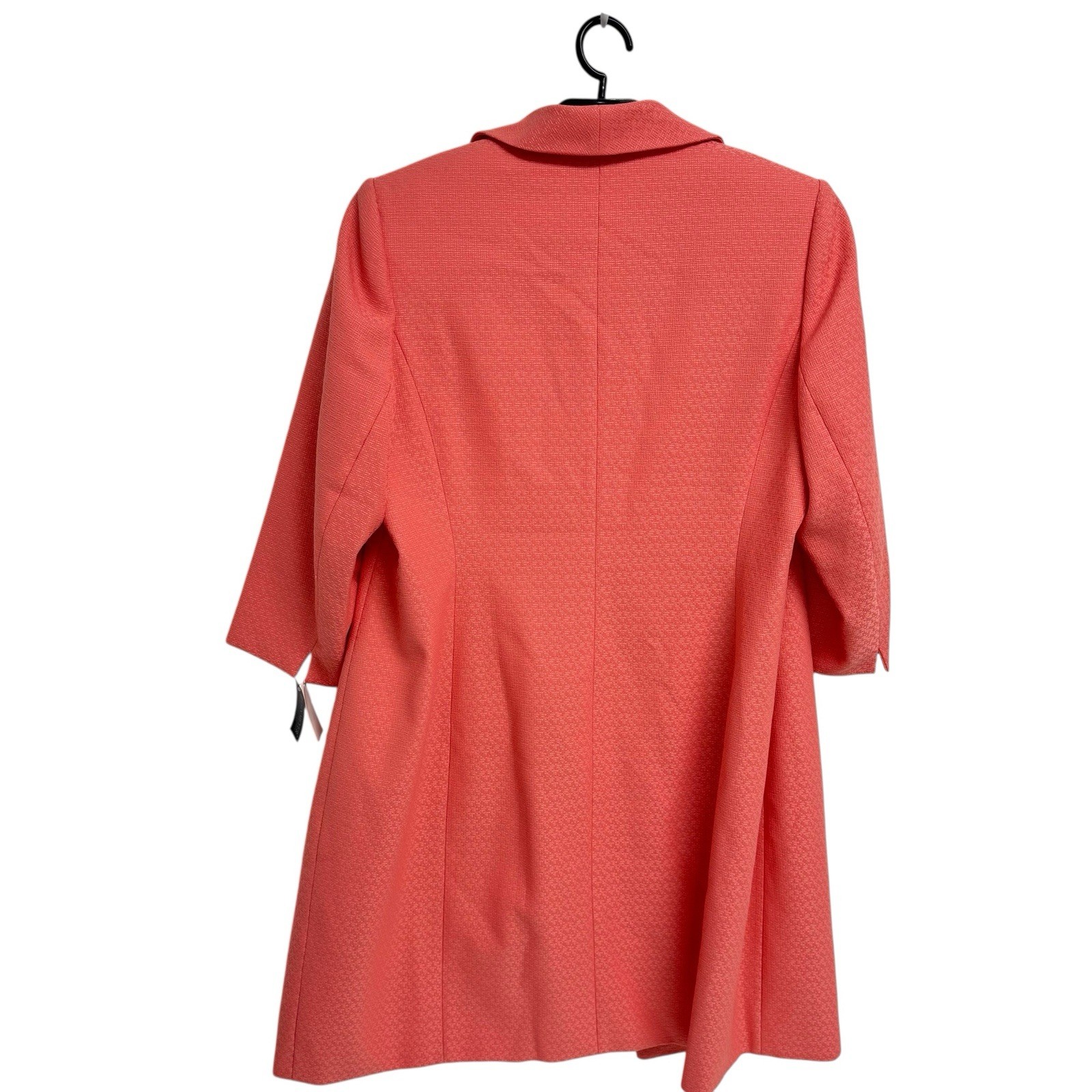John Meyer Collection women's Long Blazer Soft Coral color collar size 18W