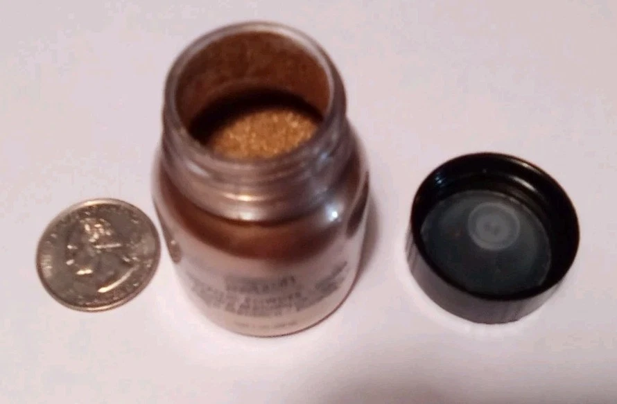 Pigmento de maquillaje en polvo metálico Mehron DORADO para pintura/artesanía SFX-Ver detalle Foto 2 de 4