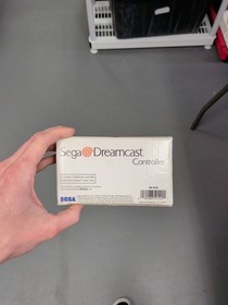 Sega Dreamcast Controller Gray Gamepad CLEAN In Box