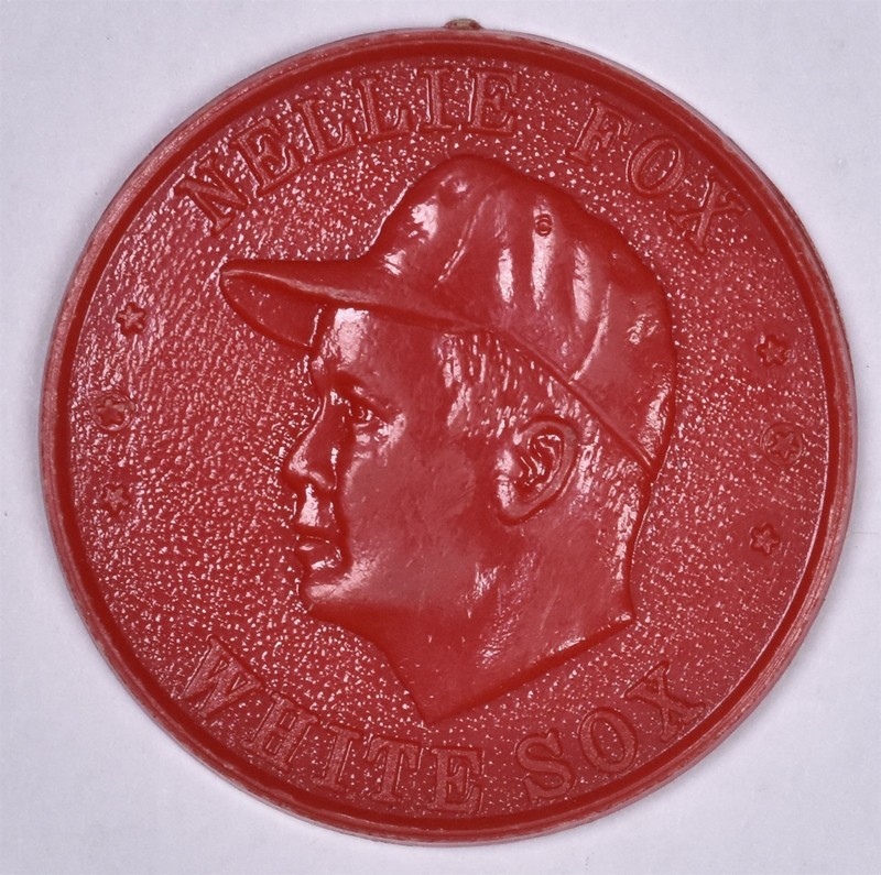 1959 Nellie Fox White Sox - Armour Baseball Coin 