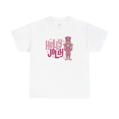 Holly Jolly Nutcracker Tee, Unisex Christmas Shirt, Holiday T-Shirt, Gift for
