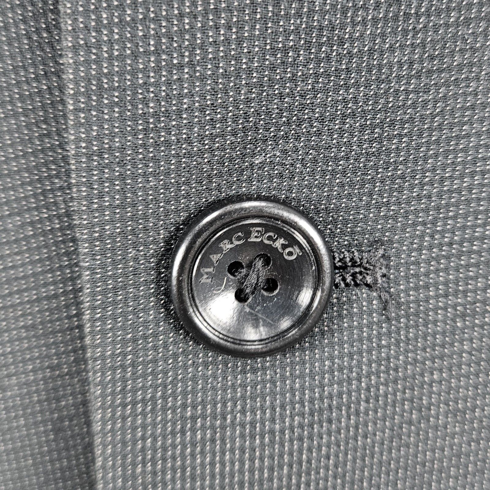 Marc Ecko Black Multitask 2 Button Double Vented … - image 8