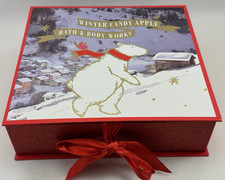 Bath  Body Works Gift Set WINTER CANDY APPLE Body Lotion, Body Mist, Shower Gel