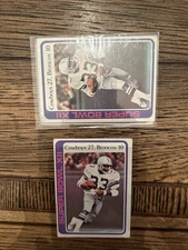 1978 Topps #168 Super Bowl XII Cowboys vs Broncos Tony Dorsett RC Rookie