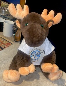 The Bear Factory 2001 Moose Plush Toy w/ Shirt  13” Long