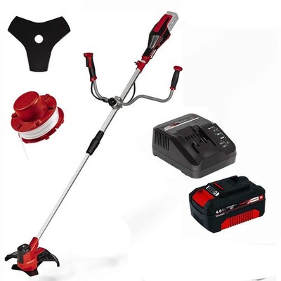 Einhell Akku-Sense AGILLO 18/200 Akku 4.0 Ah + Ladegerät 18V Messer + Faden