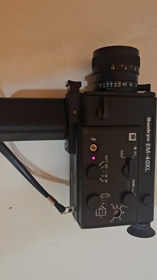 Sankyo EM‑40XL Super 8mm Film Movie Camera – For Parts or Repair