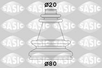 Faltenbalgsatz Antriebswelle Sasic 4003406 FüR Super 19 Renault Clio 1 2 Chamade