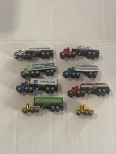 Vintage Galoob Funrise Micro Machines tractor trailers lot of 7 1 extra cab