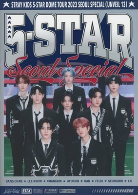 Stray Kids 5-STAR Dome Tour 2023 Seoul Poster Book UNVEIL 13