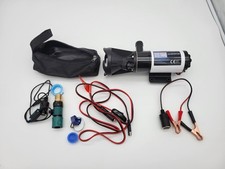 RV Macerator Pump 12V, 12GPM RV Waste Water Pump Self-Priming Sewer Pump