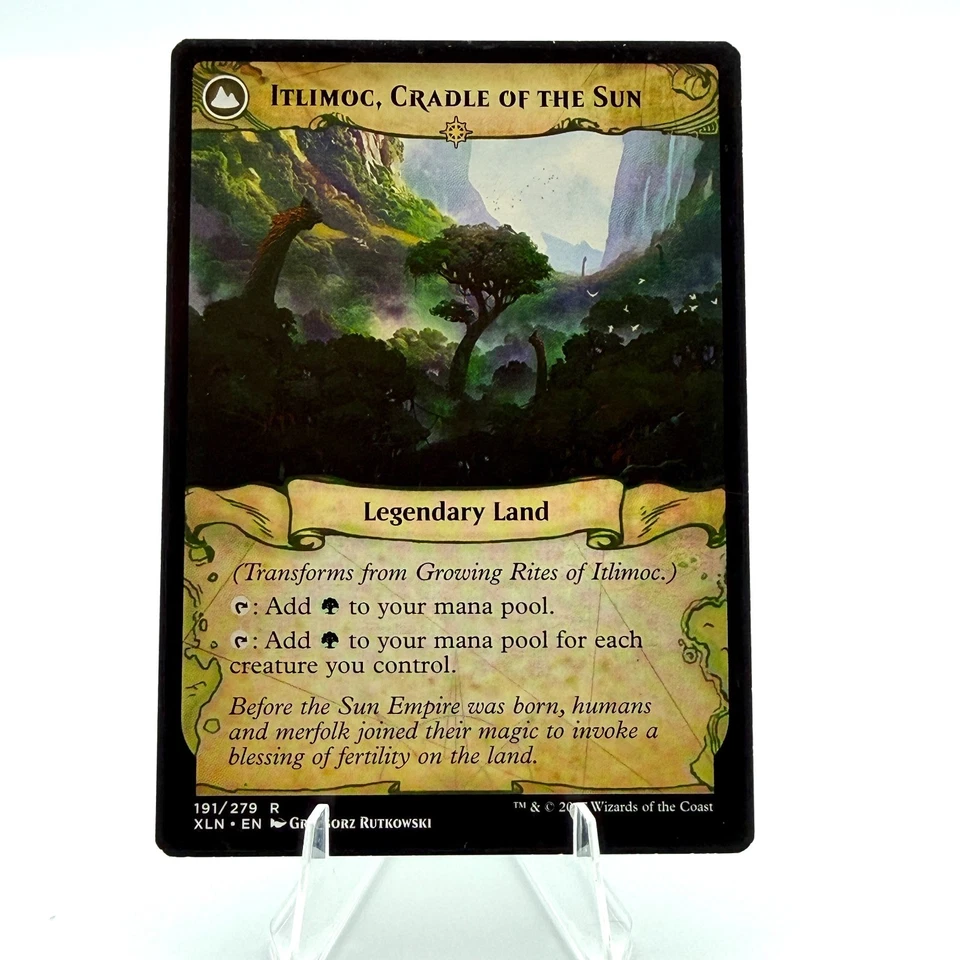 MTG Growing Rites of Itlimoc Itlimoc Cradle of the Sun - Ixalan #191 - Image 2 of 2