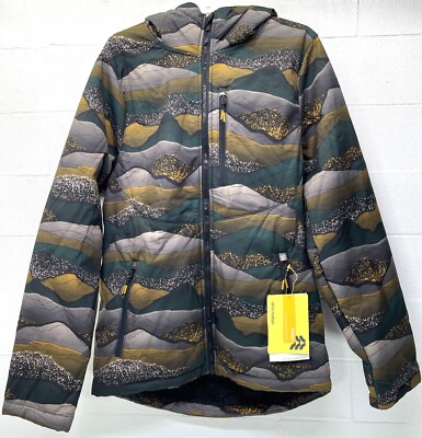 Mens Small Softshell Sherpa Jacket Olive Green NWT All In Motion Winter Coat