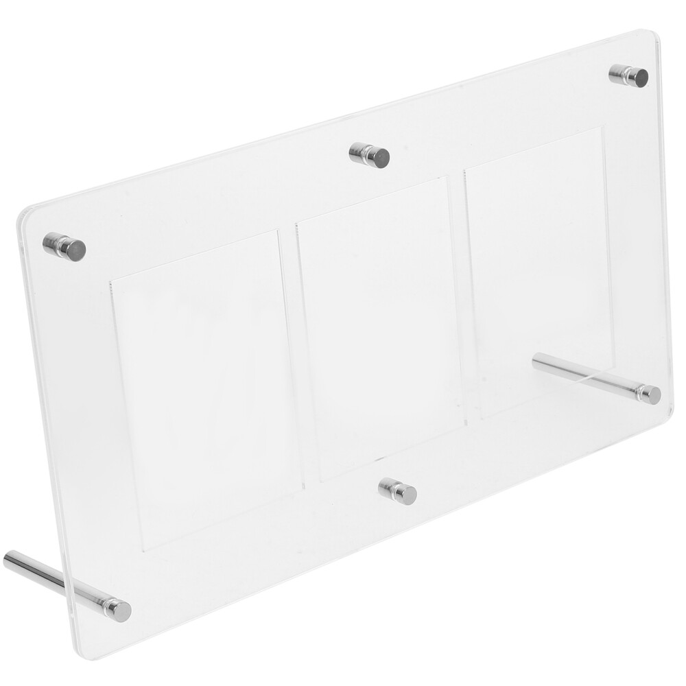 Compact Card Holder Display Stand for Sports & Trading Cards – Office & Staff Use  -image