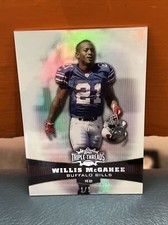 2006 Topps Triple Threads Willis McGahee Platinum Base Card #’d 1/1