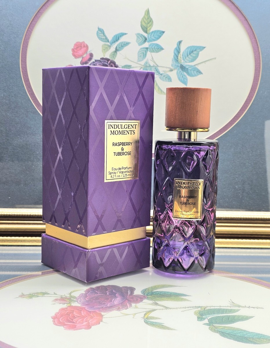 INDULGENT MOMENTS RASPBERRY & TUBEROSE 4.2 FL.OZ 125 ML EDP SPRAY