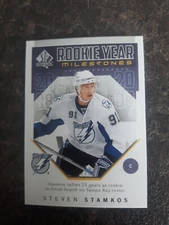 Upper Deck Sp Authentic 2018-19 Rookie Year Milestones Steven Stamkos RYM-ST