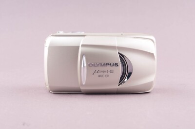 Olympus Mju III Zoom 100 Wide Quartz Date 35mm Point & Shoot Film