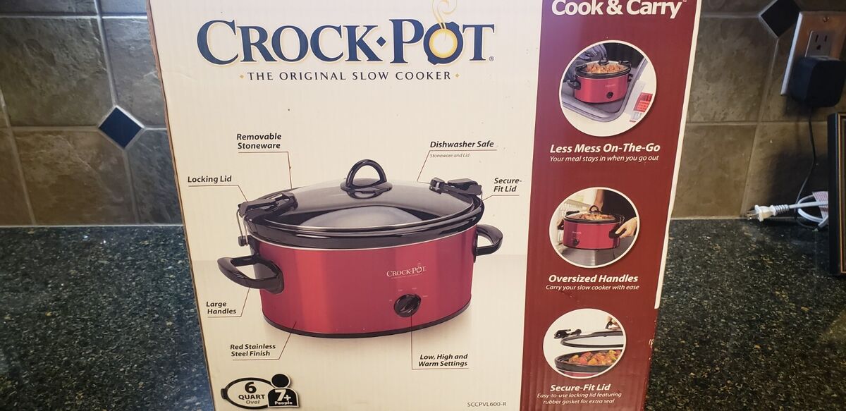 Crock-Pot SCCPVL600-S Cook N Carry 6-Quart Slow Cooker